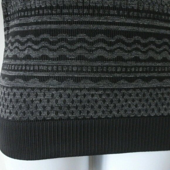 NWT LULULEMON Black White Textured Brushed Soft LS Rest Less Pullover Top 4 - Picture 5 of 7